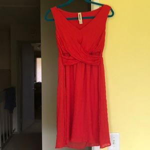 Amadi red dress size med